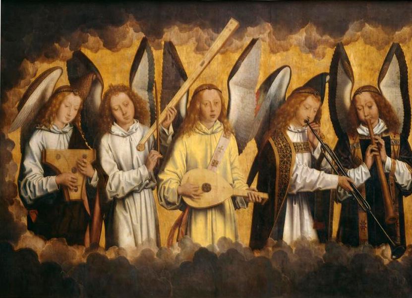 Musicerende engelen van Memling (KMSK Antwerpen)
