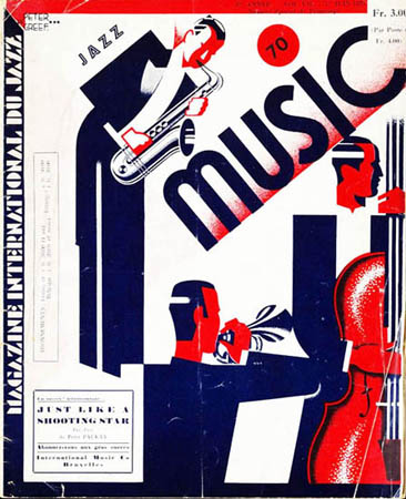 Music was wereldwijd een van de eerste jazztijdschriften (collectie MIM; © Philippe de Formanoir)